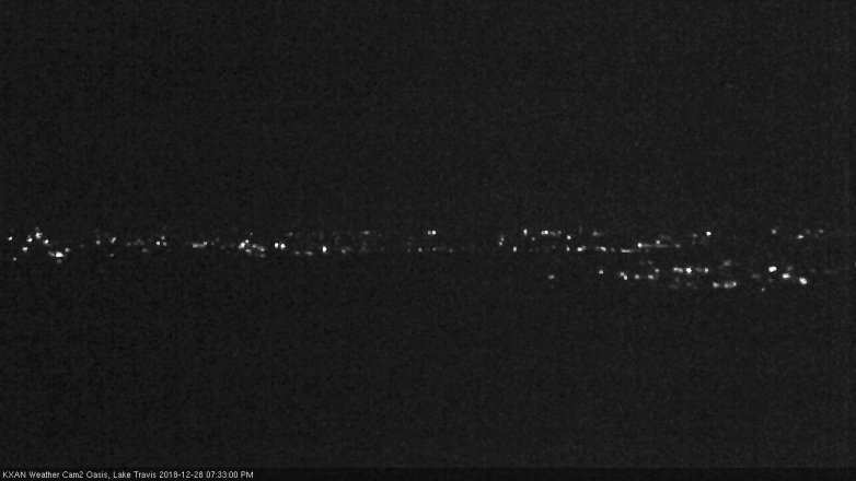 Lake Travis webcam, December 28, 2018 6:35 PM CT