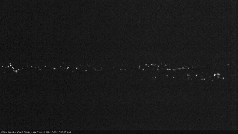 Lake Travis webcam, December 28, 2018 11:10 PM CT