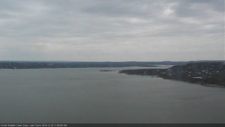 Lake Travis webcam, December 29, 2018 11:00 AM CT