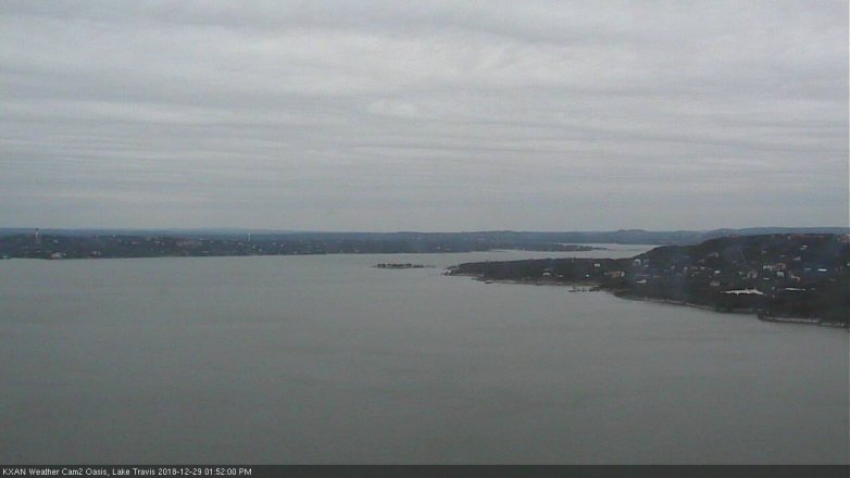 Lake Travis webcam, December 29, 2018 12:55 PM CT