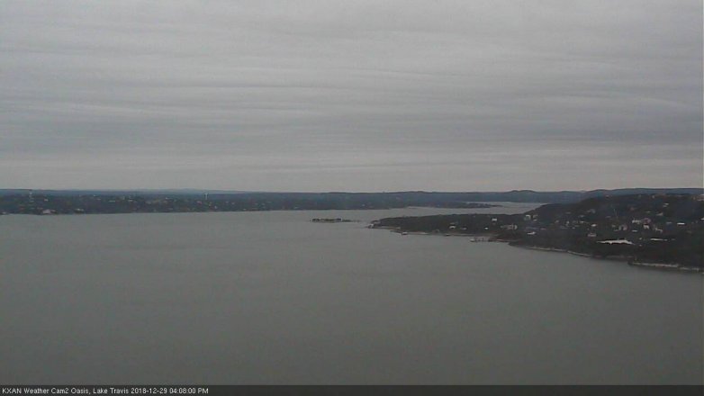 Lake Travis webcam, December 29, 2018 3:10 PM CT