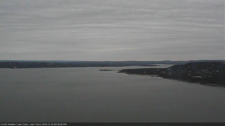 Lake Travis webcam, December 29, 2018 3:40 PM CT