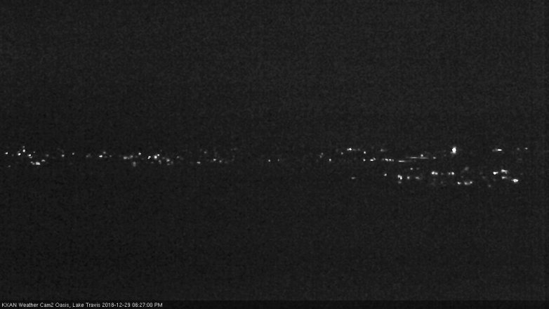 Lake Travis webcam, December 29, 2018 5:30 PM CT