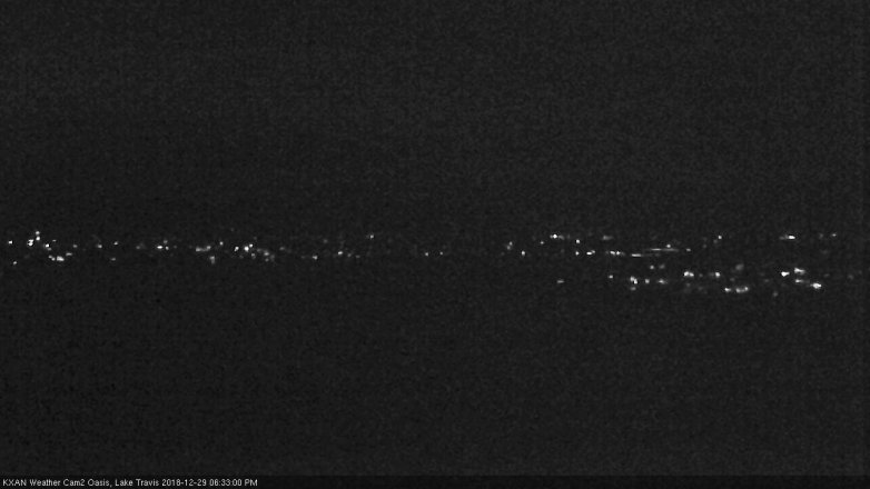 Lake Travis webcam, December 29, 2018 5:35 PM CT