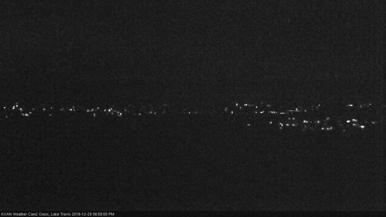 Lake Travis webcam, December 29, 2018 6:00 PM CT