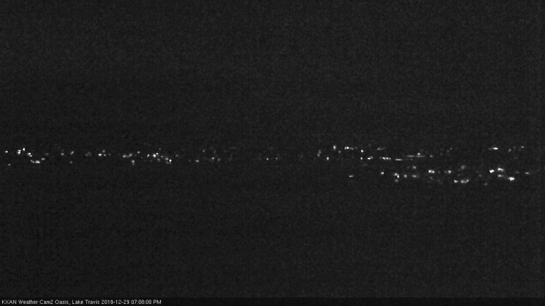 Lake Travis webcam, December 29, 2018 6:10 PM CT