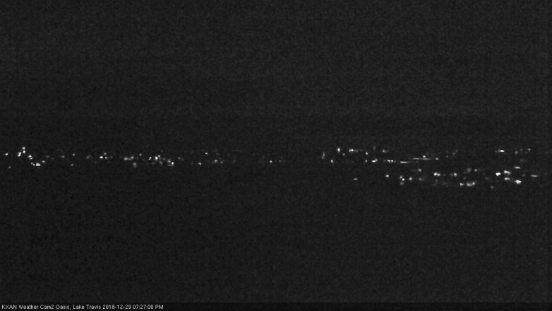 Lake Travis webcam, December 29, 2018 6:30 PM CT