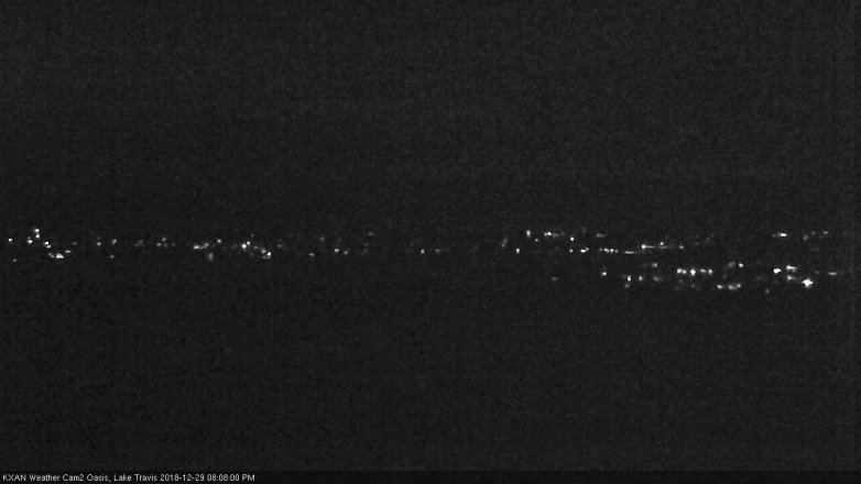 Lake Travis webcam, December 29, 2018 7:10 PM CT