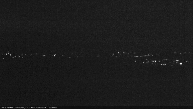 Lake Travis webcam, December 29, 2018 10:25 PM CT