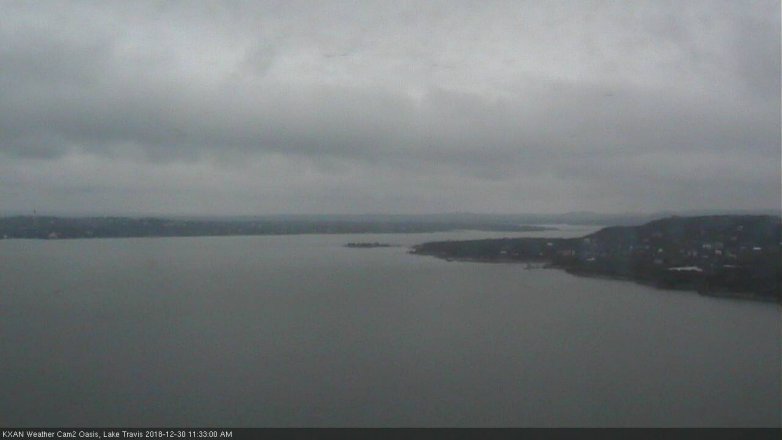 Lake Travis webcam, December 30, 2018 10:35 AM CT