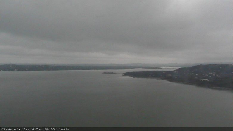 Lake Travis webcam, December 30, 2018 11:35 AM CT