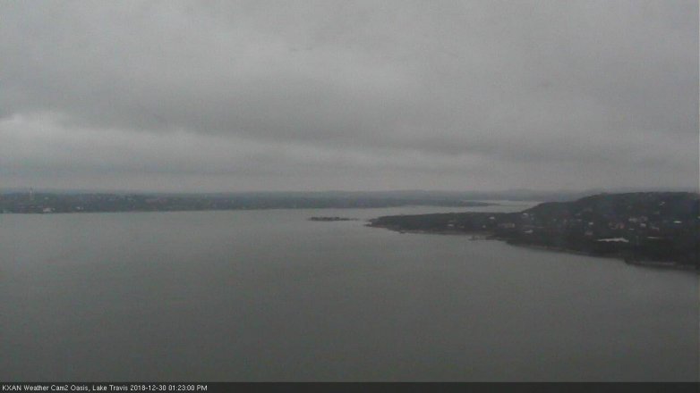Lake Travis webcam, December 30, 2018 12:25 PM CT