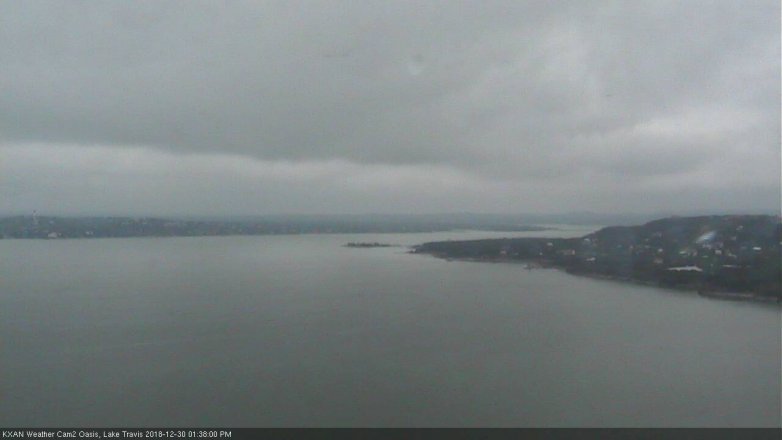 Lake Travis webcam, December 30, 2018 12:40 PM CT