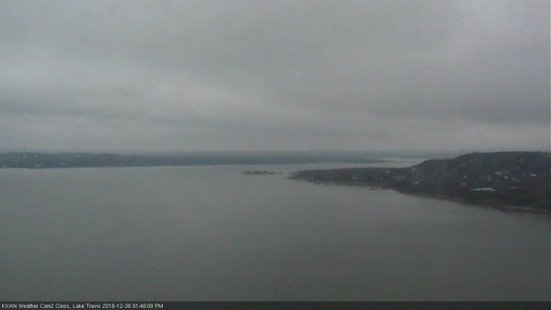 Lake Travis webcam, December 30, 2018 12:50 PM CT