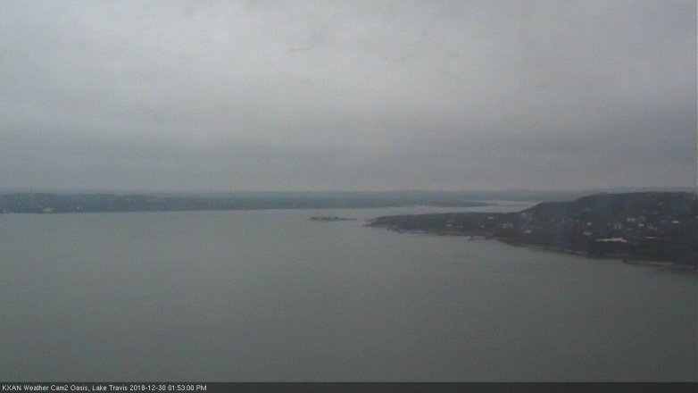 Lake Travis webcam, December 30, 2018 12:55 PM CT