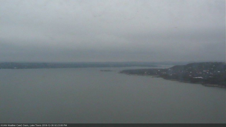 Lake Travis webcam, December 30, 2018 1:25 PM CT