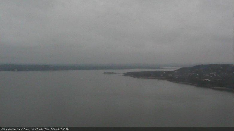Lake Travis webcam, December 30, 2018 2:25 PM CT