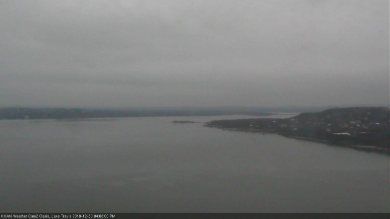Lake Travis webcam, December 30, 2018 3:05 PM CT