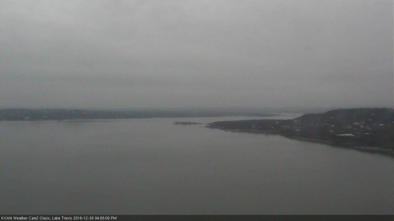 Lake Travis webcam, December 30, 2018 3:10 PM CT