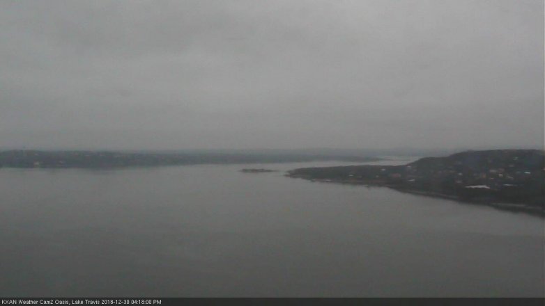 Lake Travis webcam, December 30, 2018 3:20 PM CT