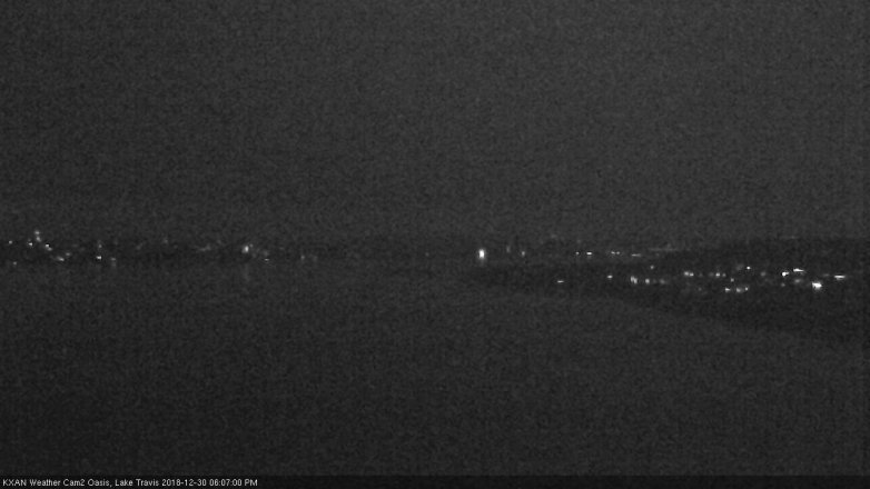 Lake Travis webcam, December 30, 2018 5:10 PM CT