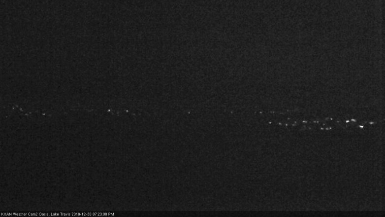 Lake Travis webcam, December 30, 2018 6:25 PM CT