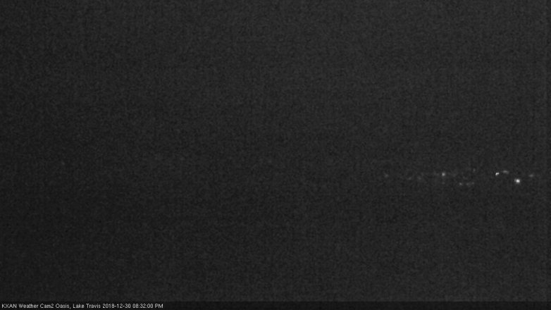 Lake Travis webcam, December 30, 2018 7:35 PM CT