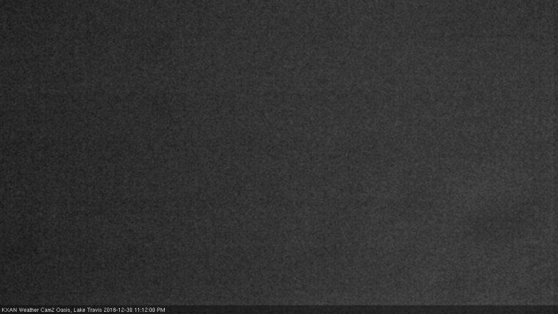 Lake Travis webcam, December 30, 2018 10:15 PM CT