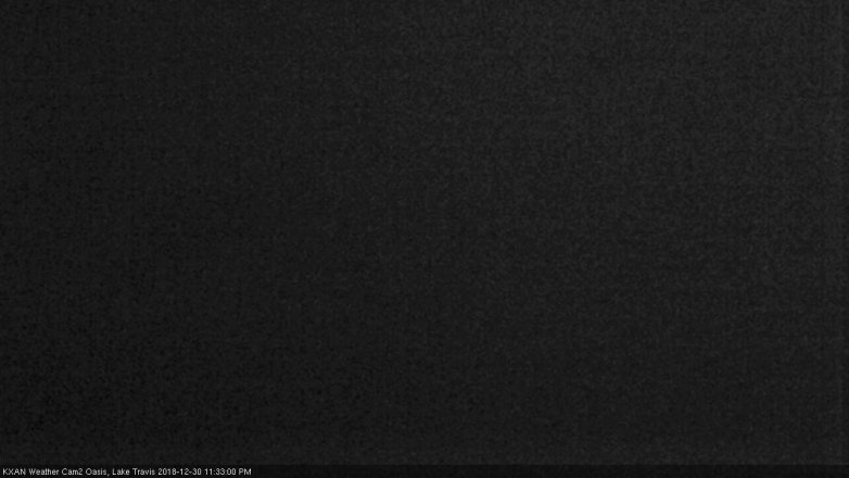 Lake Travis webcam, December 30, 2018 10:35 PM CT