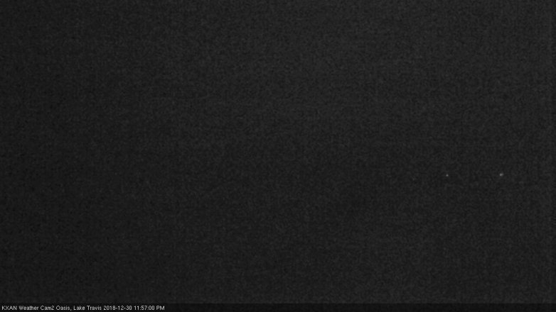Lake Travis webcam, December 30, 2018 11:00 PM CT