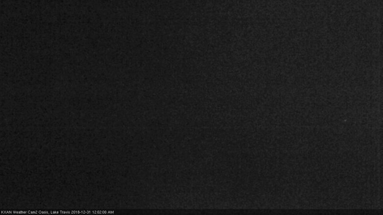 Lake Travis webcam, December 30, 2018 11:05 PM CT