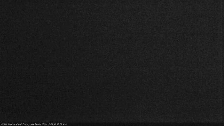 Lake Travis webcam, December 30, 2018 11:20 PM CT
