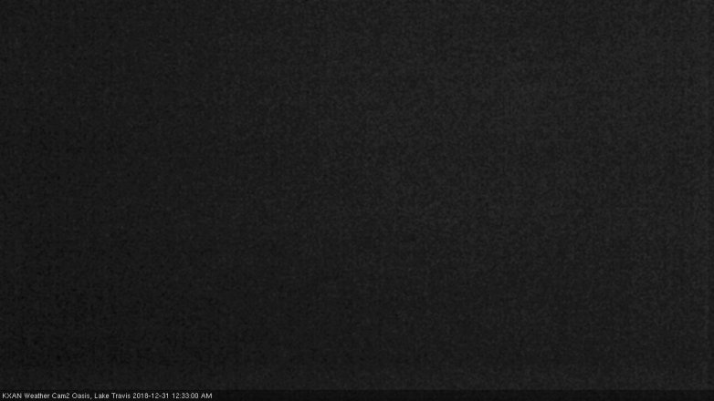 Lake Travis webcam, December 30, 2018 11:35 PM CT
