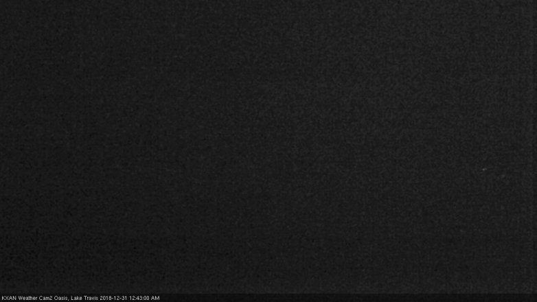Lake Travis webcam, December 30, 2018 11:45 PM CT