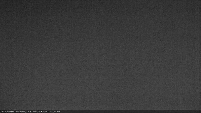Lake Travis webcam, December 31, 2018 11:45 PM CT