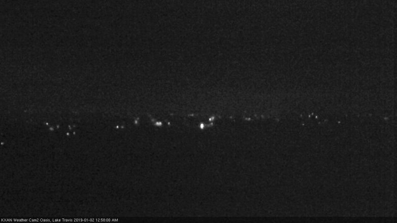 Lake Travis webcam, January 1, 2019 12:00 AM CT