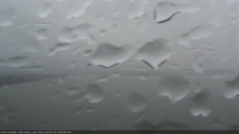 Lake Travis webcam, January 2, 2019 9:50 AM CT