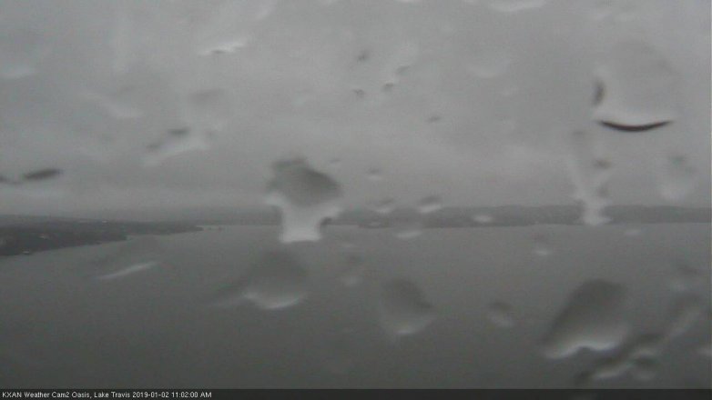 Lake Travis webcam, January 2, 2019 10:05 AM CT