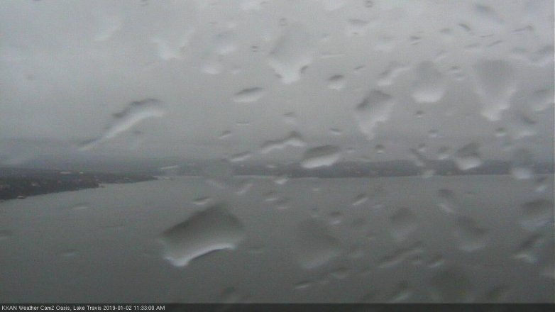 Lake Travis webcam, January 2, 2019 10:35 AM CT