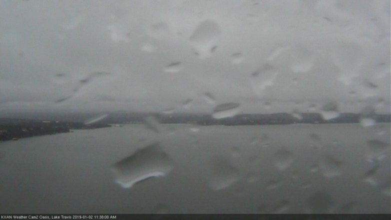 Lake Travis webcam, January 2, 2019 10:40 AM CT