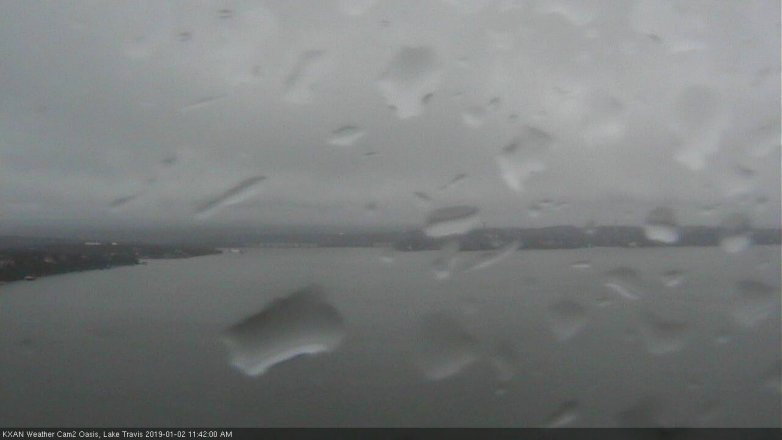 Lake Travis webcam, January 2, 2019 10:45 AM CT