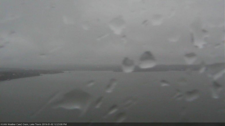 Lake Travis webcam, January 2, 2019 11:25 AM CT
