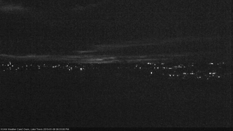 Lake Travis webcam, January 8, 2019 5:35 PM CT