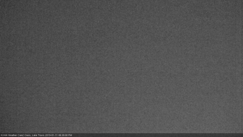 Lake Travis webcam, January 11, 2019 5:40 PM CT