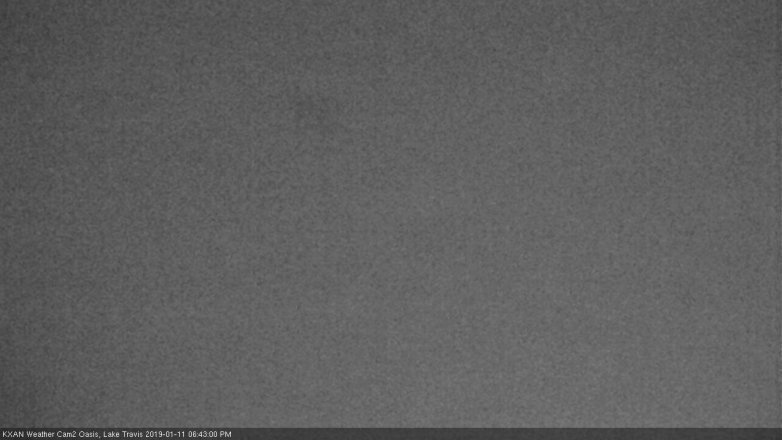 Lake Travis webcam, January 11, 2019 5:45 PM CT