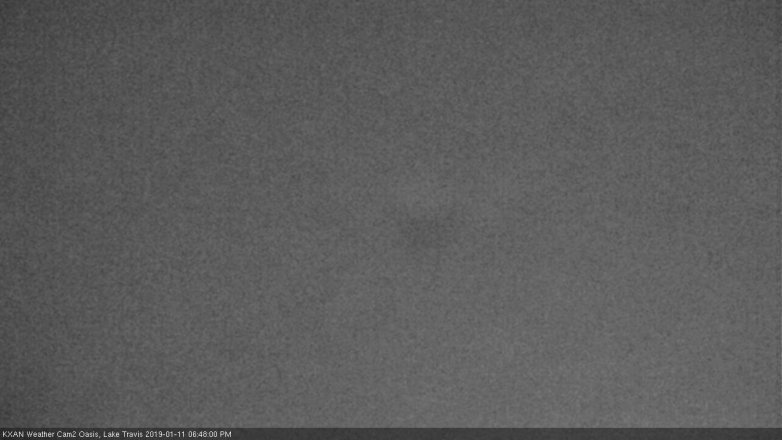 Lake Travis webcam, January 11, 2019 5:50 PM CT