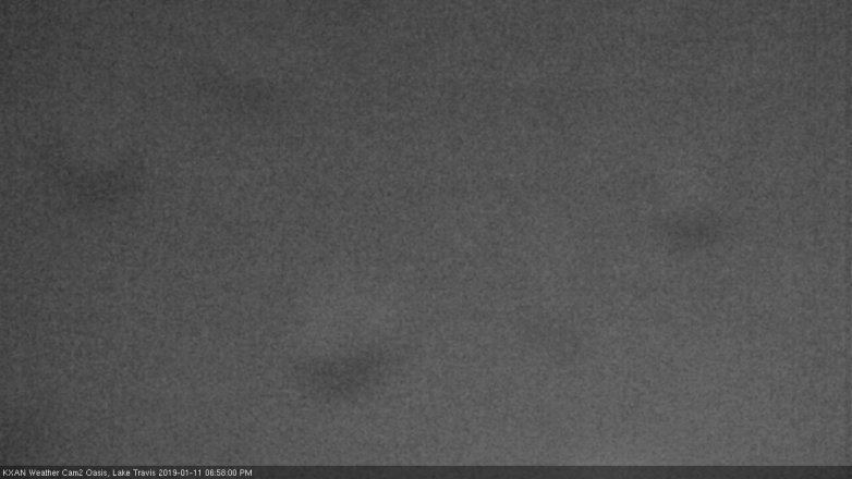 Lake Travis webcam, January 11, 2019 6:00 PM CT