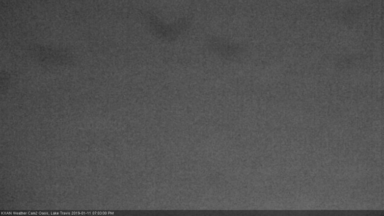 Lake Travis webcam, January 11, 2019 6:05 PM CT