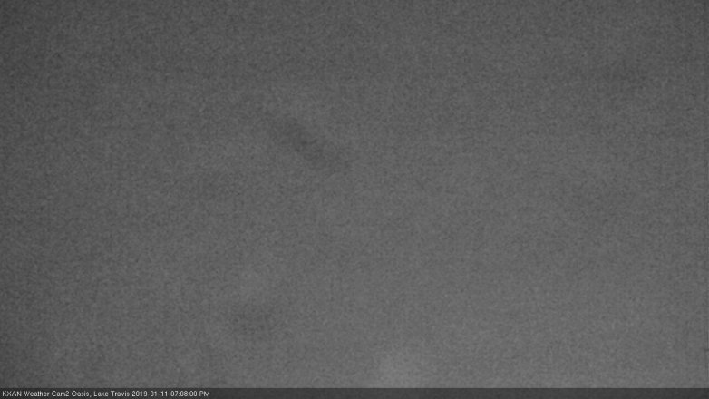 Lake Travis webcam, January 11, 2019 6:10 PM CT