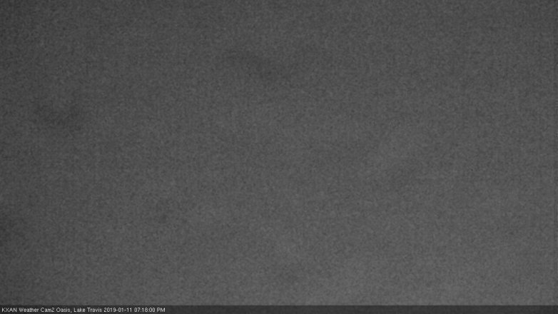 Lake Travis webcam, January 11, 2019 6:20 PM CT
